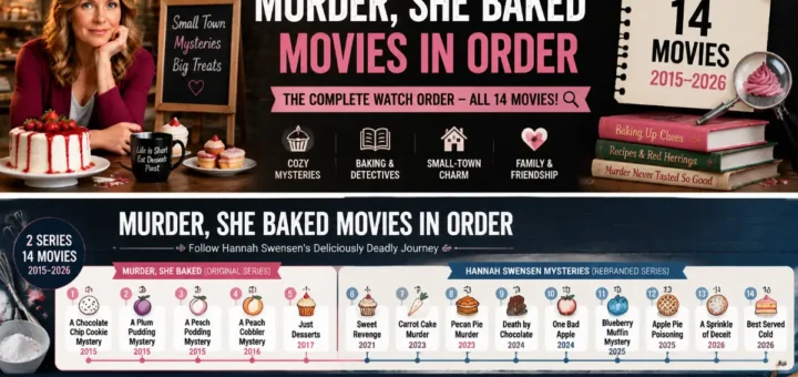 Murder She Baked Movies in Order