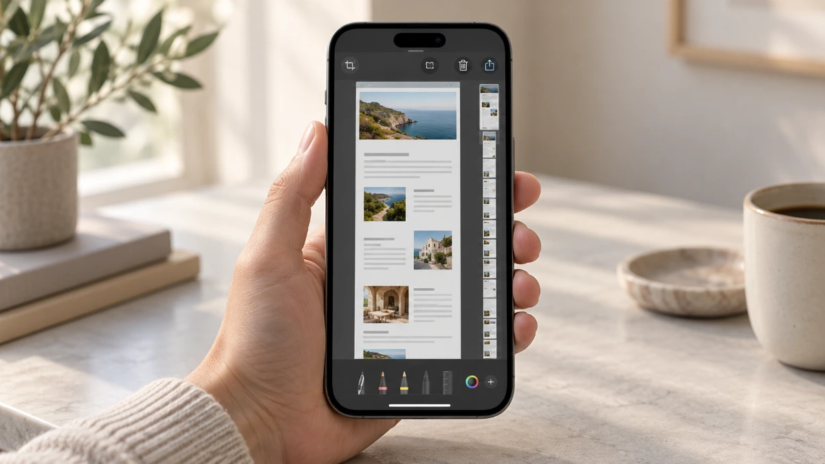 How to Take a Scrolling Screenshot on iPhone